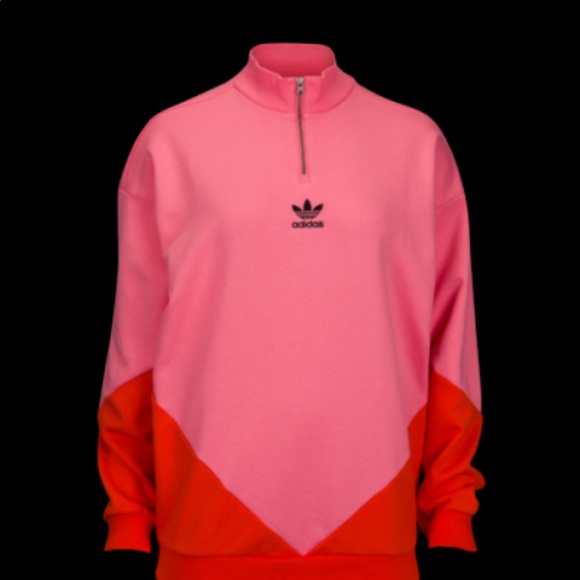 adidas Tops - Adidas color-block sweatshirt Sz. Lrg
